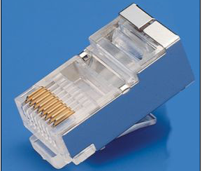 金鱗羽六類屏蔽水晶頭